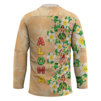 Aloha Hawaii Chilly Christmas Hockey Jersey Tropical Vibes