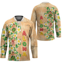 Aloha Hawaii Chilly Christmas Hockey Jersey Tropical Vibes