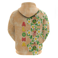 Aloha Hawaii Chilly Christmas Hoodie Tropical Vibes