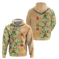 Aloha Hawaii Chilly Christmas Hoodie Tropical Vibes