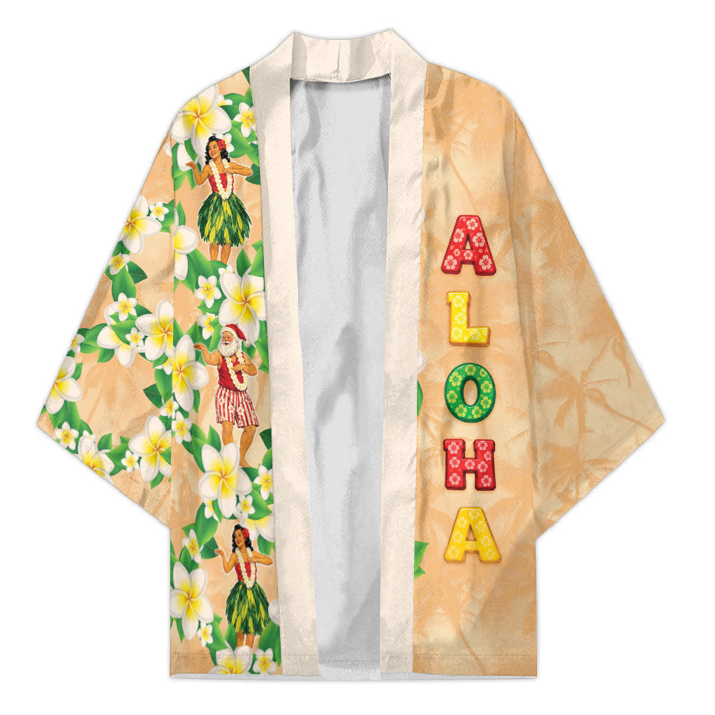 Aloha Hawaii Chilly Christmas Kimono Tropical Vibes