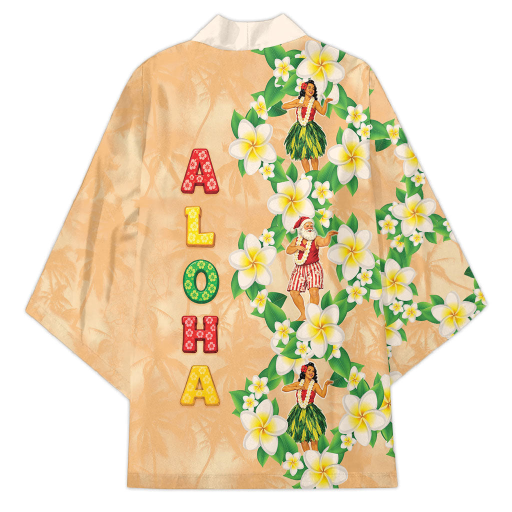 Aloha Hawaii Chilly Christmas Kimono Tropical Vibes