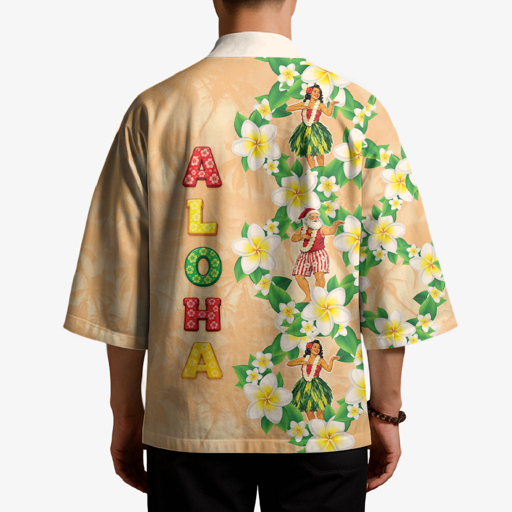 Aloha Hawaii Chilly Christmas Kimono Tropical Vibes