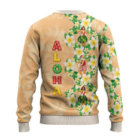 Aloha Hawaii Chilly Christmas Ugly Christmas Sweater Tropical Vibes
