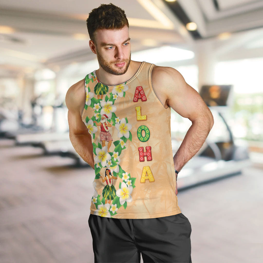 Aloha Hawaii Chilly Christmas Men Tank Top Tropical Vibes