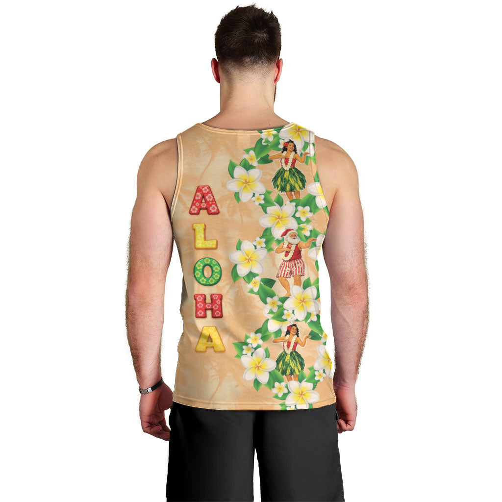 Aloha Hawaii Chilly Christmas Men Tank Top Tropical Vibes