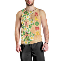 Aloha Hawaii Chilly Christmas Men Tank Top Tropical Vibes