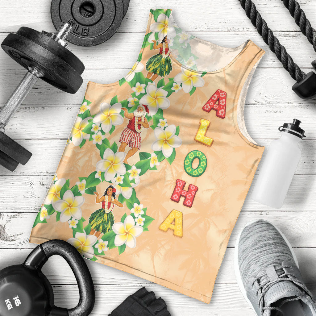 Aloha Hawaii Chilly Christmas Men Tank Top Tropical Vibes