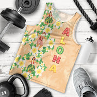 Aloha Hawaii Chilly Christmas Men Tank Top Tropical Vibes