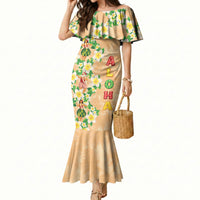 Aloha Hawaii Chilly Christmas Mermaid Dress Tropical Vibes