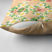Aloha Hawaii Chilly Christmas Pillow Cover Tropical Vibes