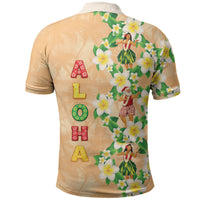 Aloha Hawaii Chilly Christmas Polo Shirt Tropical Vibes