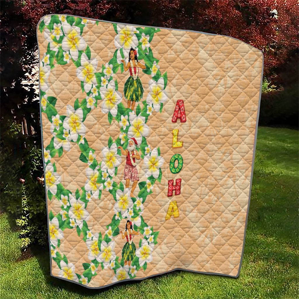 Aloha Hawaii Chilly Christmas Quilt Tropical Vibes