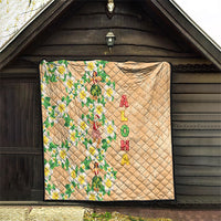 Aloha Hawaii Chilly Christmas Quilt Tropical Vibes