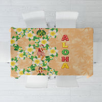 Aloha Hawaii Chilly Christmas Tablecloth Tropical Vibes