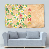 Aloha Hawaii Chilly Christmas Tapestry Tropical Vibes