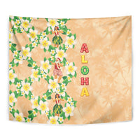 Aloha Hawaii Chilly Christmas Tapestry Tropical Vibes