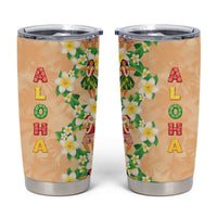 Aloha Hawaii Chilly Christmas Tumbler Cup Tropical Vibes