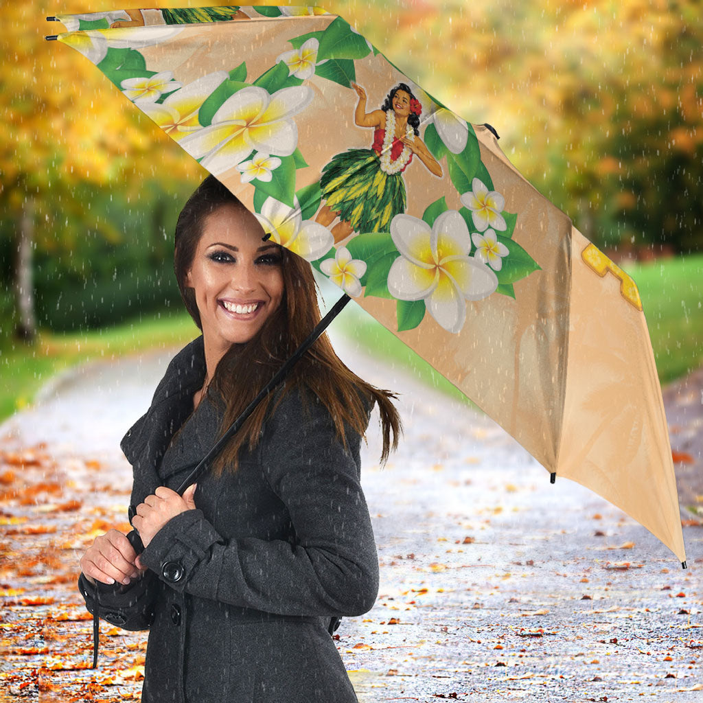 Aloha Hawaii Chilly Christmas Umbrella Tropical Vibes
