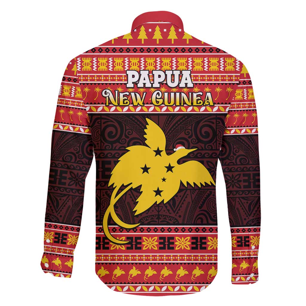 Papua New Guinea Christmas Family Matching Tank Maxi Dress and Hawaiian Shirt Santa Raggiana