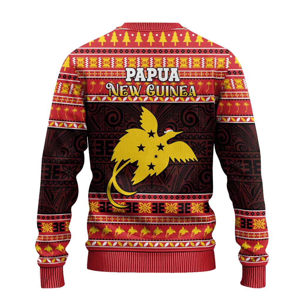 Papua New Guinea Christmas Ugly Christmas Sweater Santa Raggiana