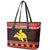 Papua New Guinea Christmas Leather Tote Bag Santa Raggiana