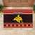 Papua New Guinea Christmas Rubber Doormat Santa Raggiana