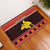 Papua New Guinea Christmas Rubber Doormat Santa Raggiana