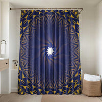 Nauru Angam Day Bathroom Set Polynesian Tribal Pattern Unique Style - Polynesian Pride