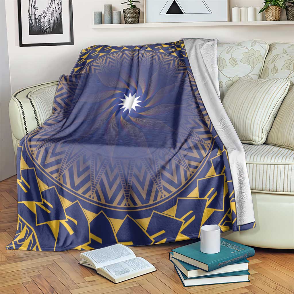 Nauru Angam Day Blanket Polynesian Tribal Pattern Unique Style - Polynesian Pride