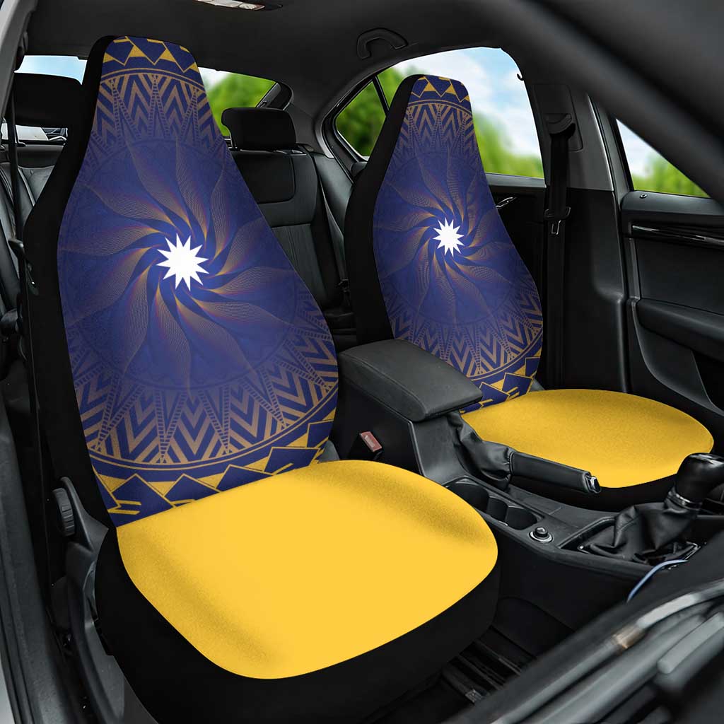 Nauru Angam Day Car Seat Cover Polynesian Tribal Pattern Unique Style - Polynesian Pride