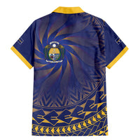 Nauru Angam Day Family Matching Mermaid Dress and Hawaiian Shirt Polynesian Tribal Pattern Unique Style - Polynesian Pride