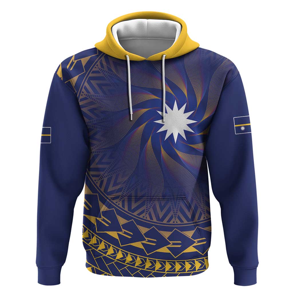 Nauru Angam Day Hoodie Polynesian Tribal Pattern Unique Style - Polynesian Pride