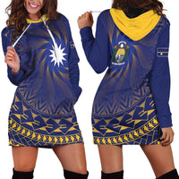 Nauru Angam Day Hoodie Dress Polynesian Tribal Pattern Unique Style - Polynesian Pride