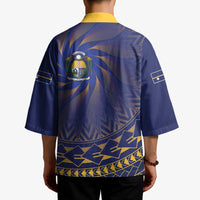 Nauru Angam Day Kimono Polynesian Tribal Pattern Unique Style - Polynesian Pride