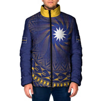 Nauru Angam Day Padded Jacket Polynesian Tribal Pattern Unique Style - Polynesian Pride