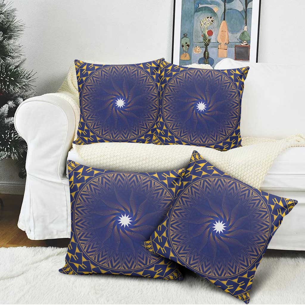 Nauru Angam Day Pillow Cover Polynesian Tribal Pattern Unique Style - Polynesian Pride