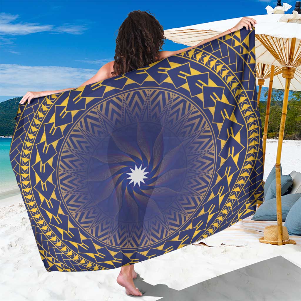 Nauru Angam Day Sarong Polynesian Tribal Pattern Unique Style - Polynesian Pride