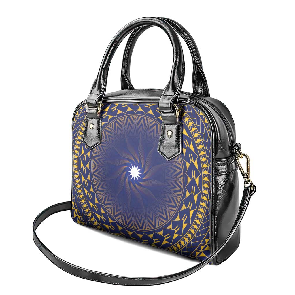 Nauru Angam Day Shoulder Handbag Polynesian Tribal Pattern Unique Style - Polynesian Pride