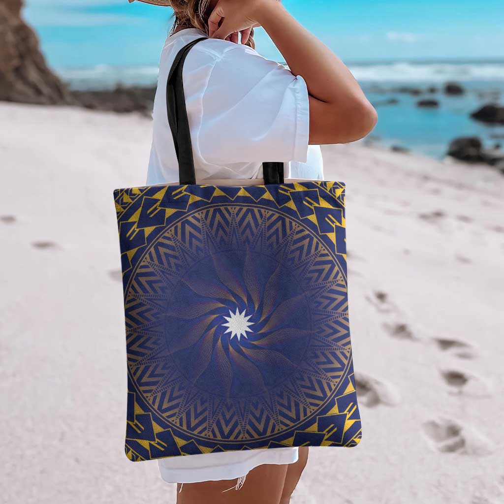 Nauru Angam Day Tote Bag Polynesian Tribal Pattern Unique Style - Polynesian Pride