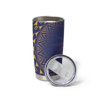 Nauru Angam Day Tumbler Cup Polynesian Tribal Pattern Unique Style - Polynesian Pride