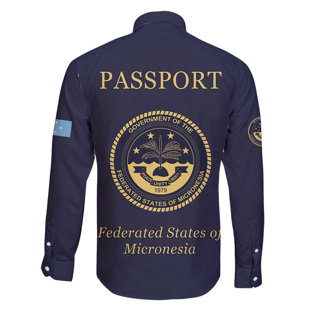 Personalised Federated States Of Micronesia Family Matching Tank Maxi Dress and Hawaiian Shirt FSM Passport - Polynesian Pride