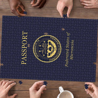 Federated States Of Micronesia Puzzle FSM Passport - Polynesian Pride