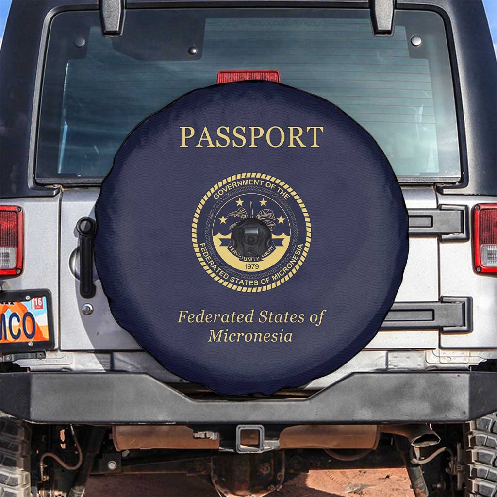 Federated States Of Micronesia Spare Tire Cover FSM Passport - Polynesian Pride