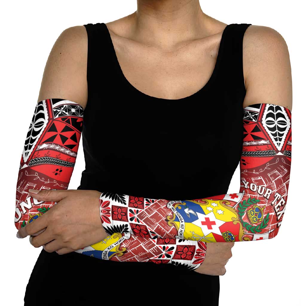 Personalised Tonga Constitution Day Arm Sleeves 150 Years Jubilee LT05 - Polynesian Pride