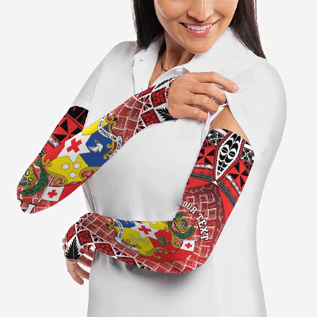 Personalised Tonga Constitution Day Arm Sleeves 150 Years Jubilee LT05 - Polynesian Pride