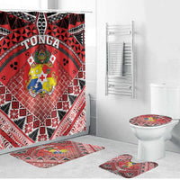 Tonga Constitution Day Bathroom Set 150 Years Jubilee - Polynesian Pride