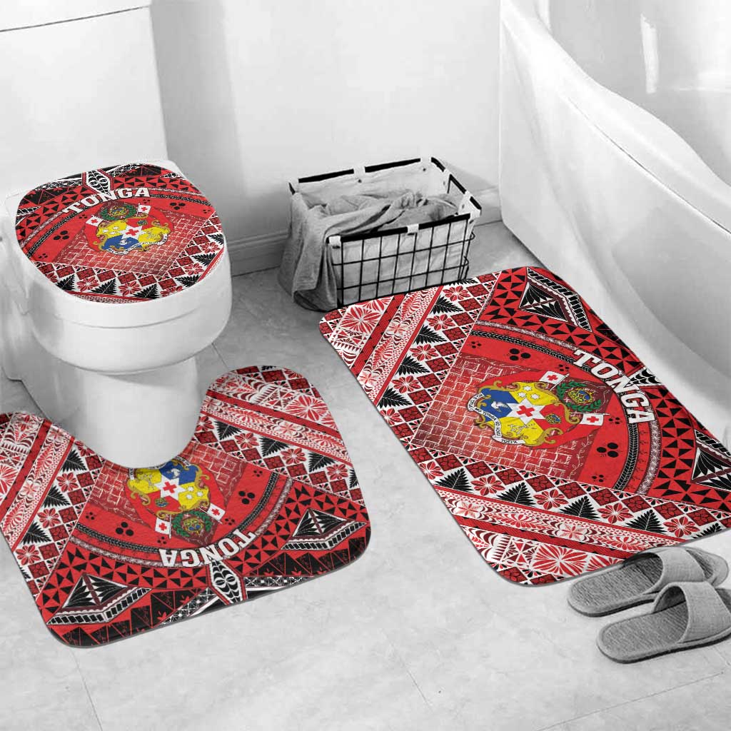 Tonga Constitution Day Bathroom Set 150 Years Jubilee - Polynesian Pride
