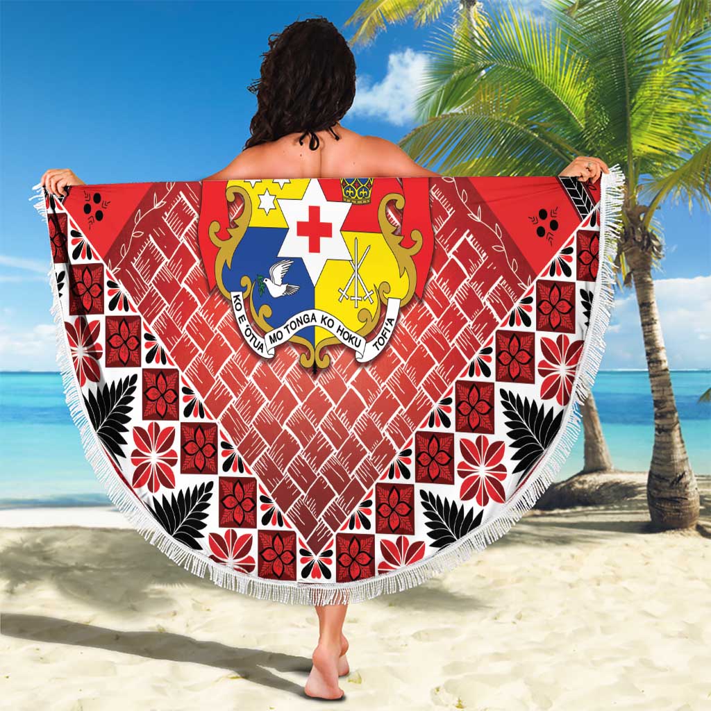 Tonga Constitution Day Beach Blanket 150 Years Jubilee LT05 - Polynesian Pride