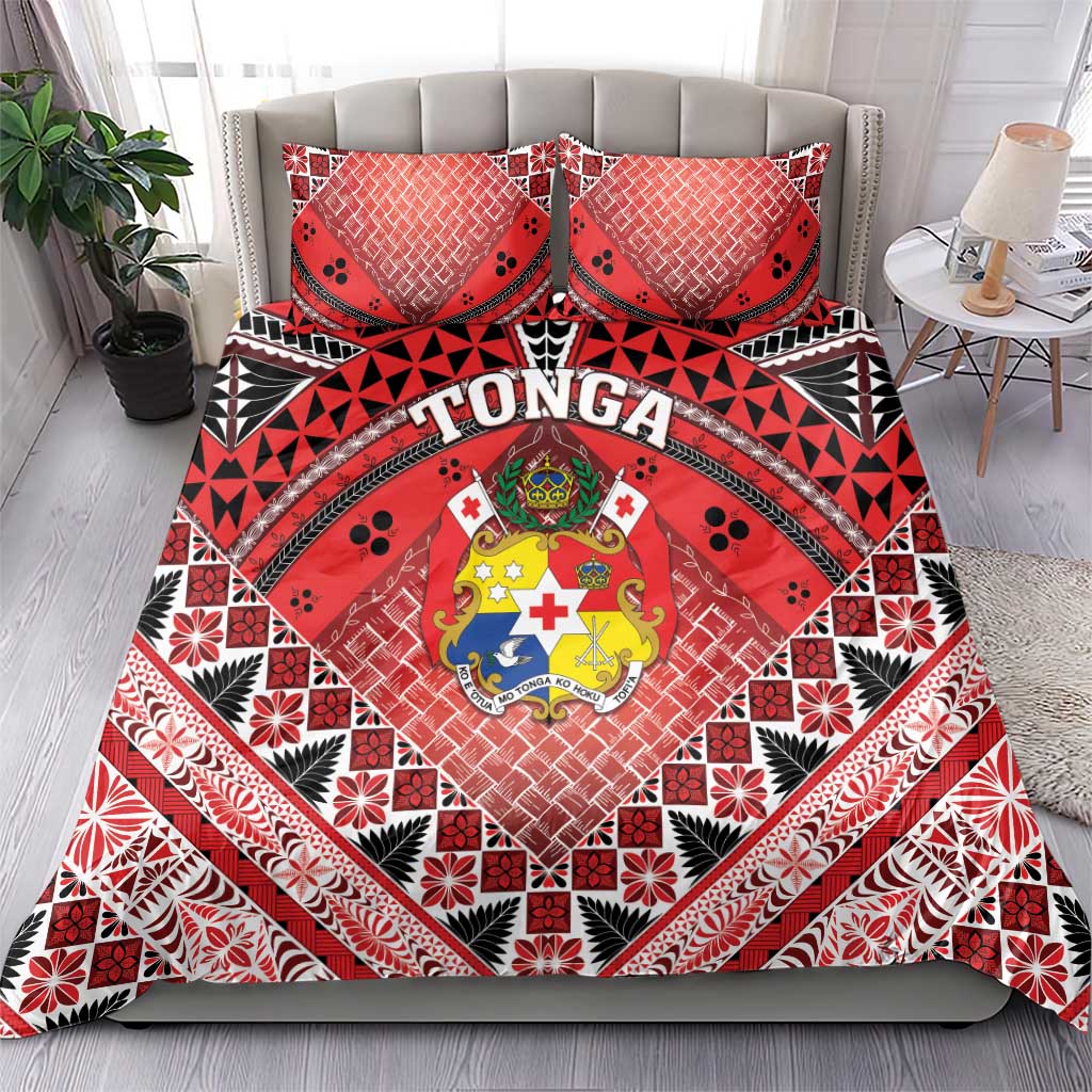Tonga Constitution Day Bedding Set 150 Years Jubilee LT05 - Polynesian Pride